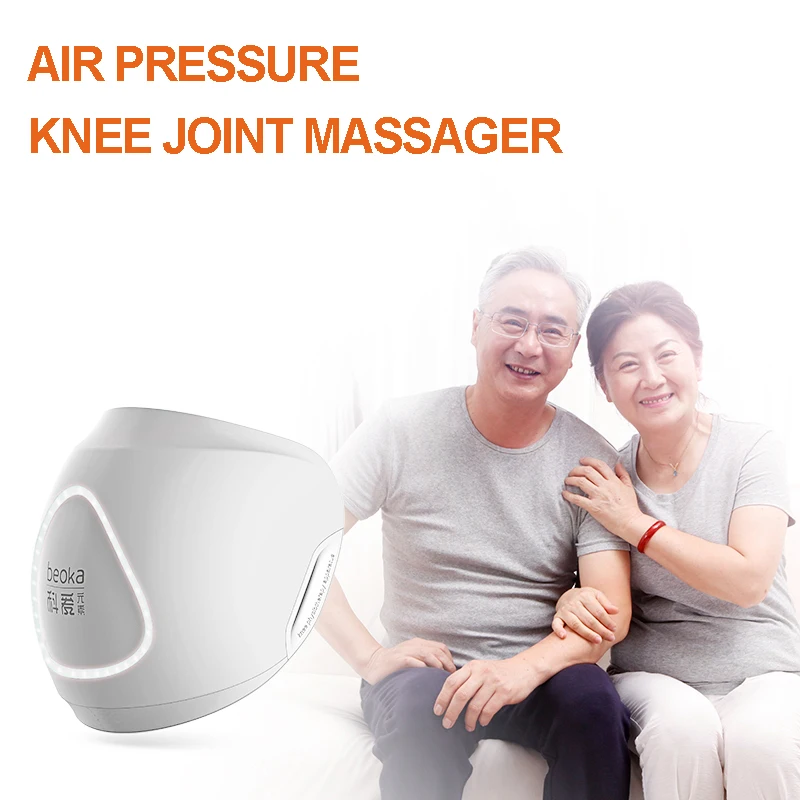 Electric Knee Massager Air Pressure Red Light Irradiation Magnet Knee-joint Vibrator Physiotherapy Instrument for Pain Relief best selling ultrasonic pain relief knee joint pain relief massager 650nm laser far infrared light air pressure therapy device