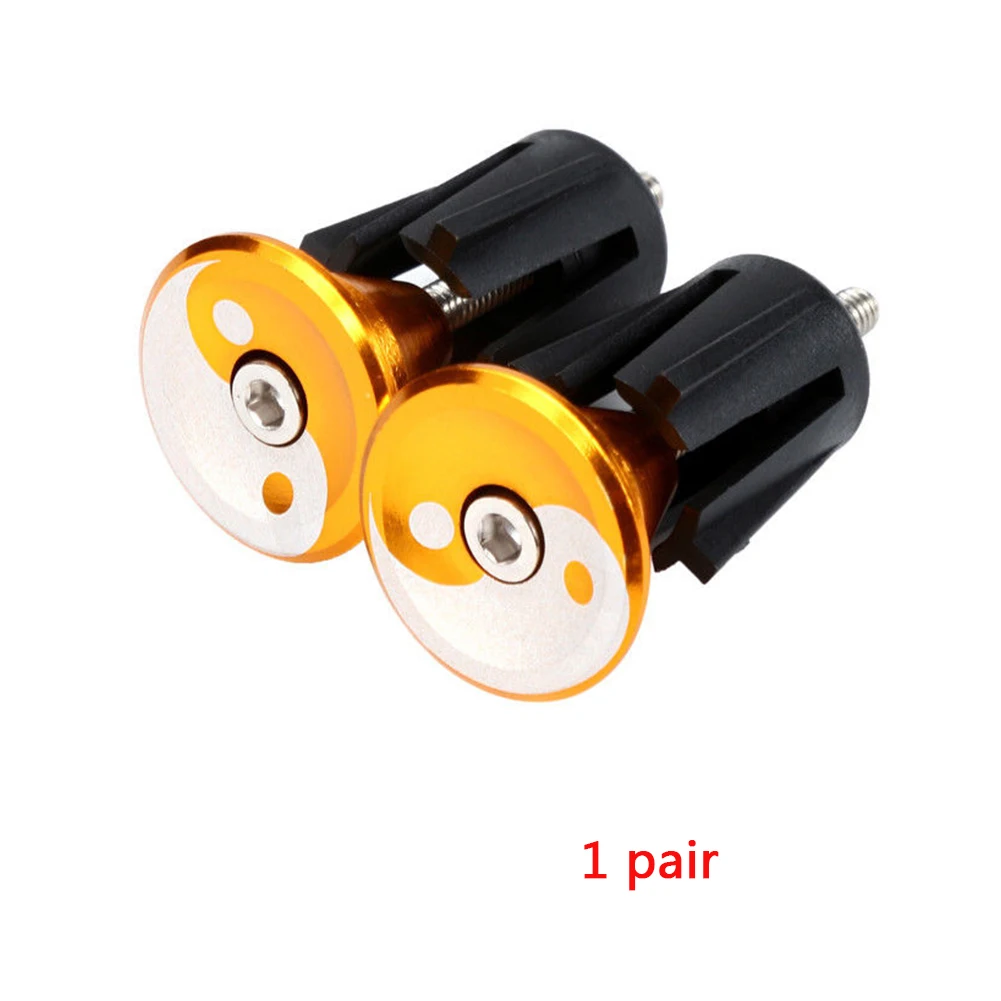 1 пара конец Вилки затворы конца велосипедов Кепки ручки Алюминий Прочный