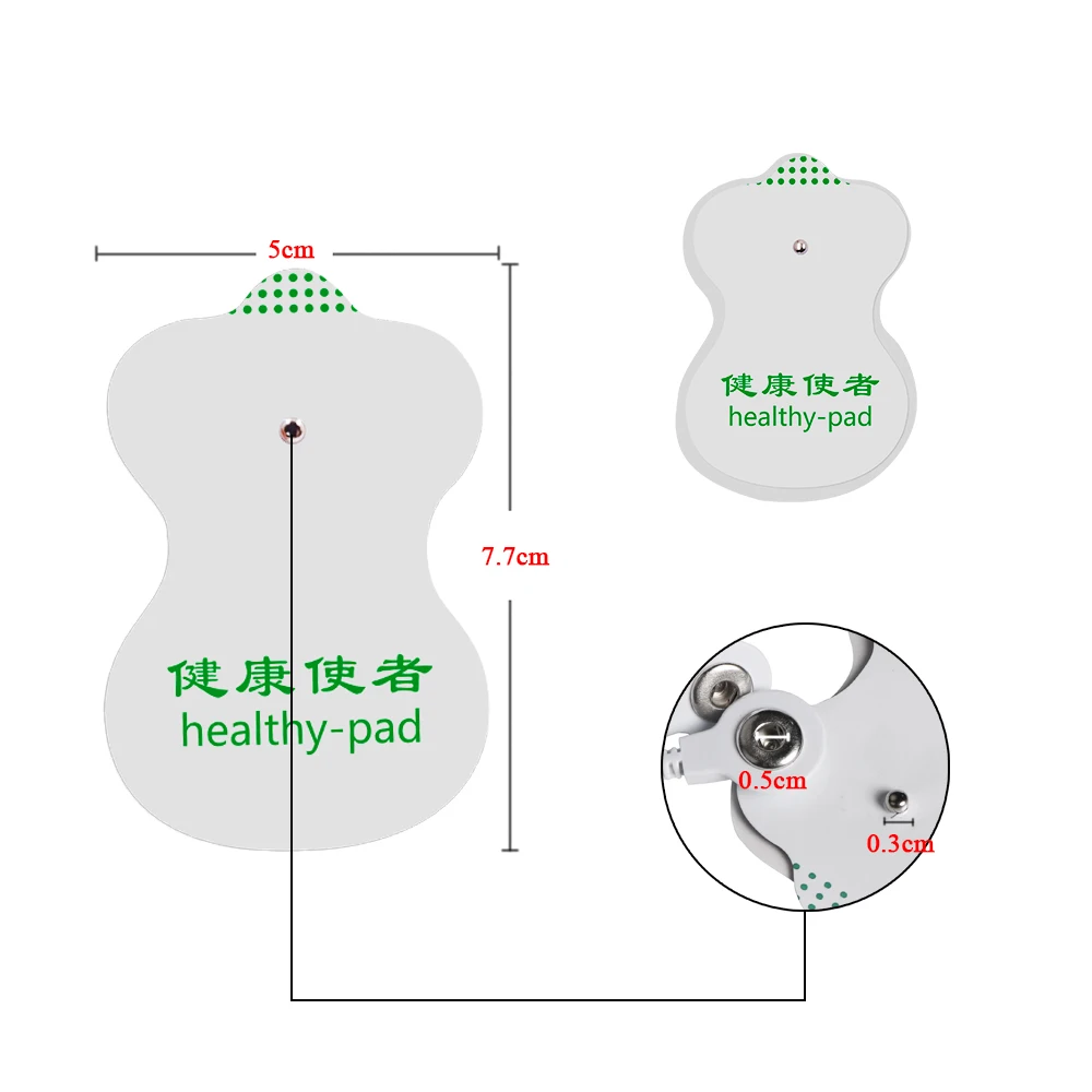 50 шт. электрод колодки патч для машина терапии акупунктурой массажер тела