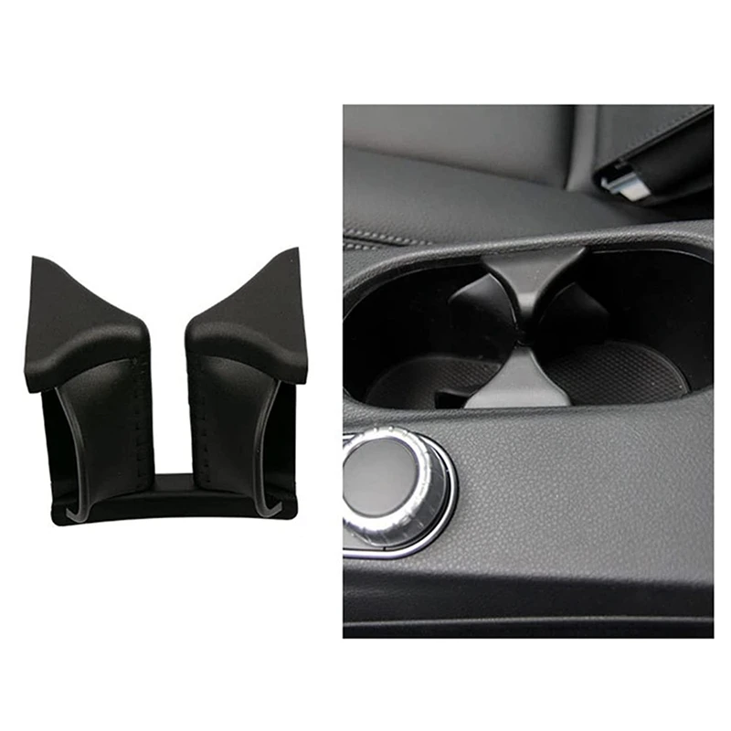 car front centre console water drink cup holder bracket for mercedes benz w176 w117 c117 x156 gla cla a1766800591 free global shipping