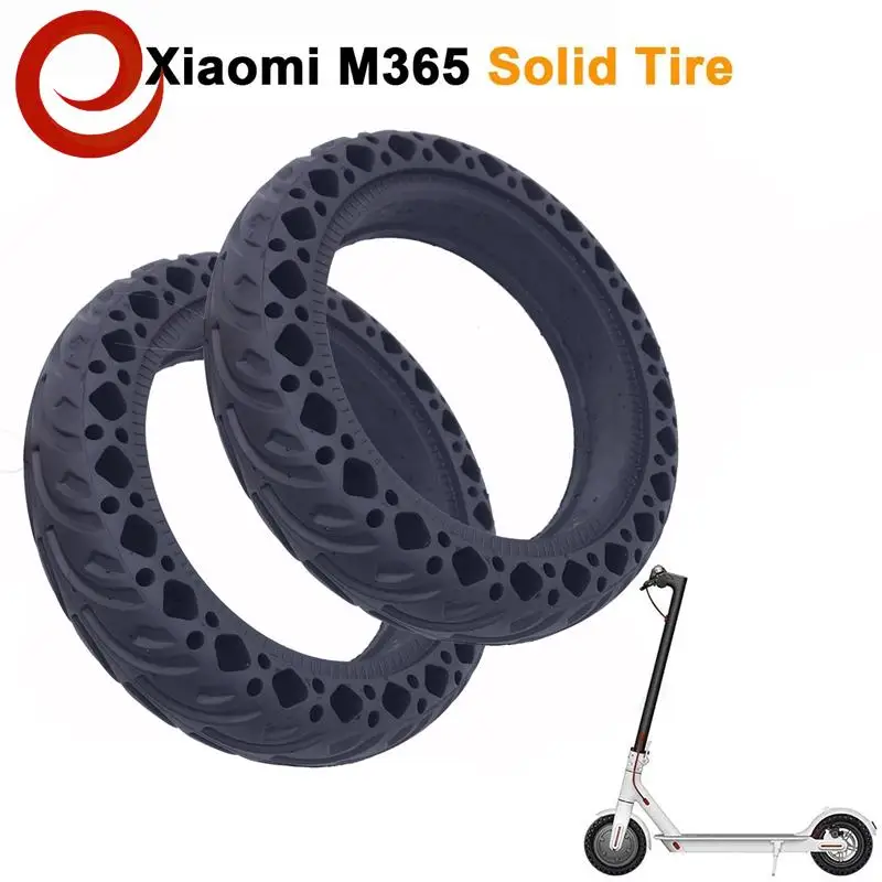 

Резиновые однотонные шины для электроскутера Xiaomi Mijia M365 8,5 дюйма, 2 шт., амортизационная шина, аксессуары для скутера Xiaomi