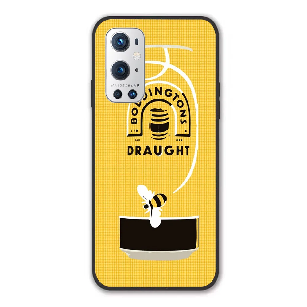 

For OnePlus Boddingtons Bitter Pop Art Roy Lichtenstein Style Soft TPU Border OnePlus 7 7T 7Pro 8 8T 8Pro 9 9Pro Case