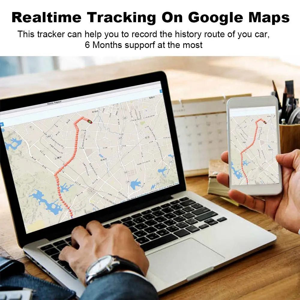 OBDII 4G GPS трекер Автомобильный 16-контактный OBD Мини GSM OBD2 отслеживающее устройство