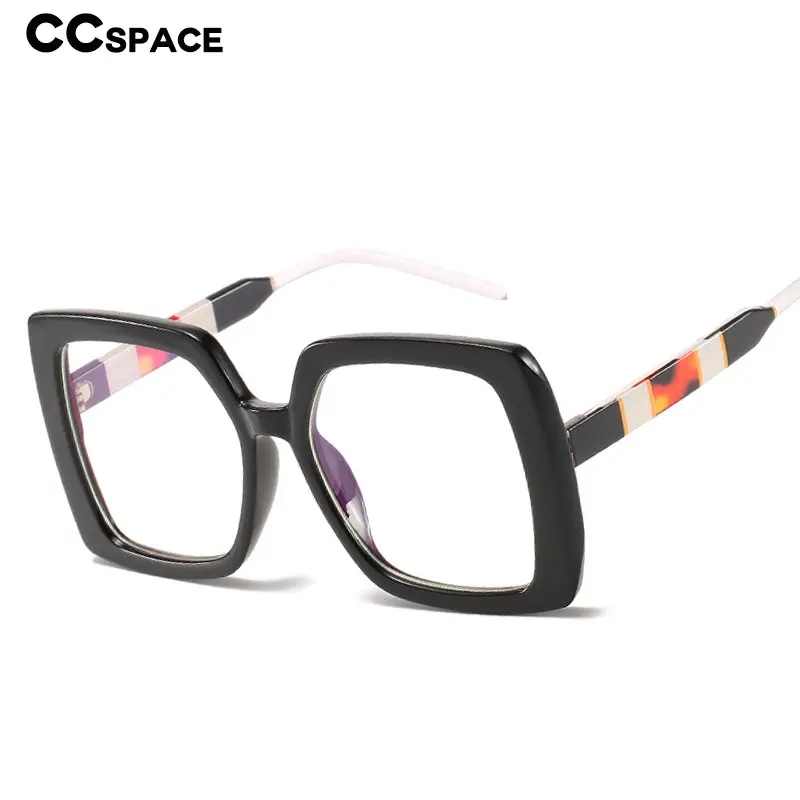 49104 квадратные простые полосатые Солнцезащитные очки Мужские Женские Модные