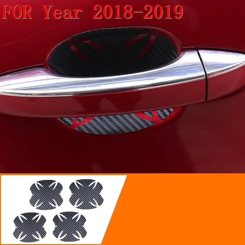 Version D Дверная ручка для окна автомобиля, интерьер Excent Automovil Модифицированная отделка протектор модификация аксессуар 18 19 для Morris Гаражи MG HS - Color Name: Version D