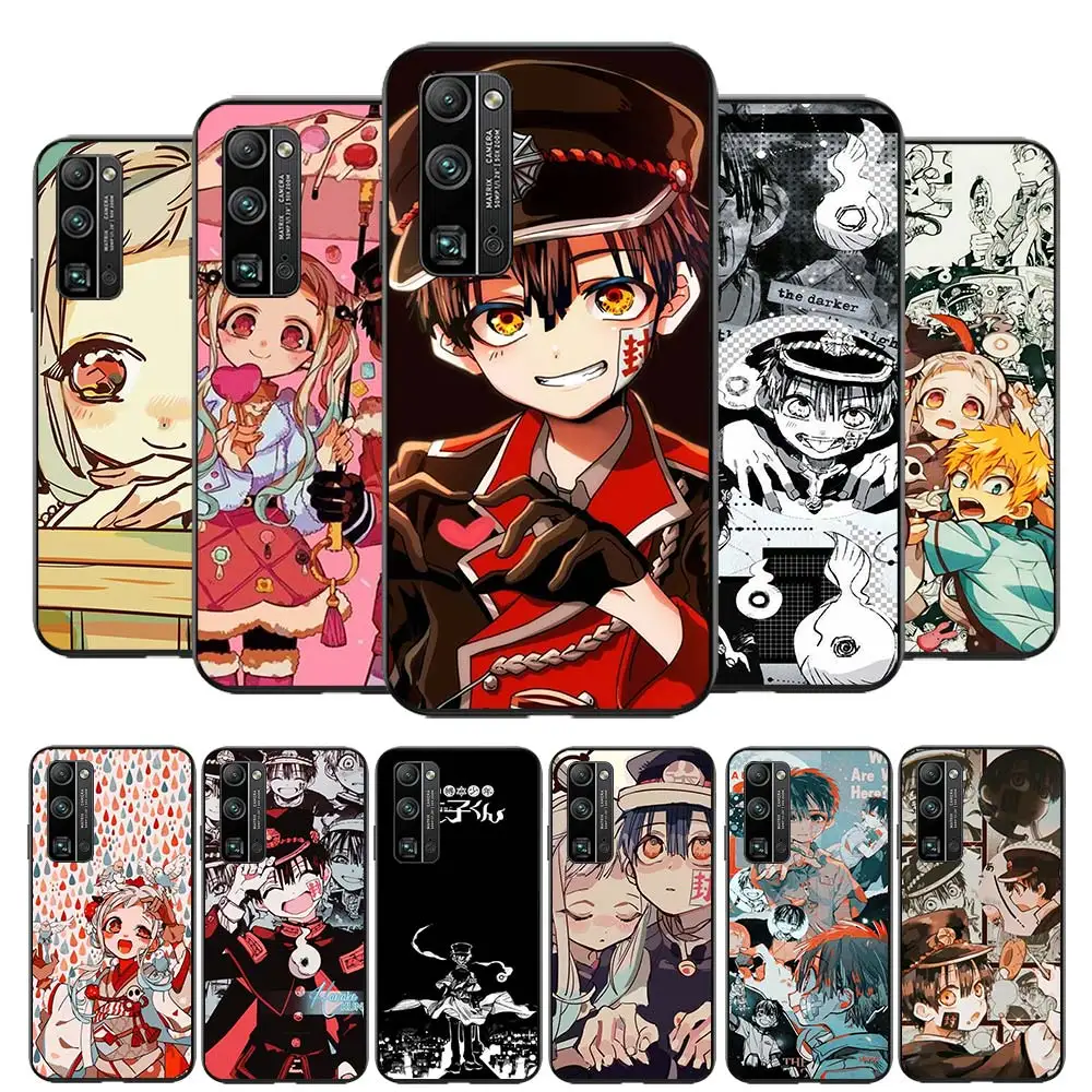 

Cartoon Yugi Amane for Huawei Honor 50 30 20 10 V30 V20 X10 10X Lite Pro 5G TPU Silicone Soft Black Phone Case Cover