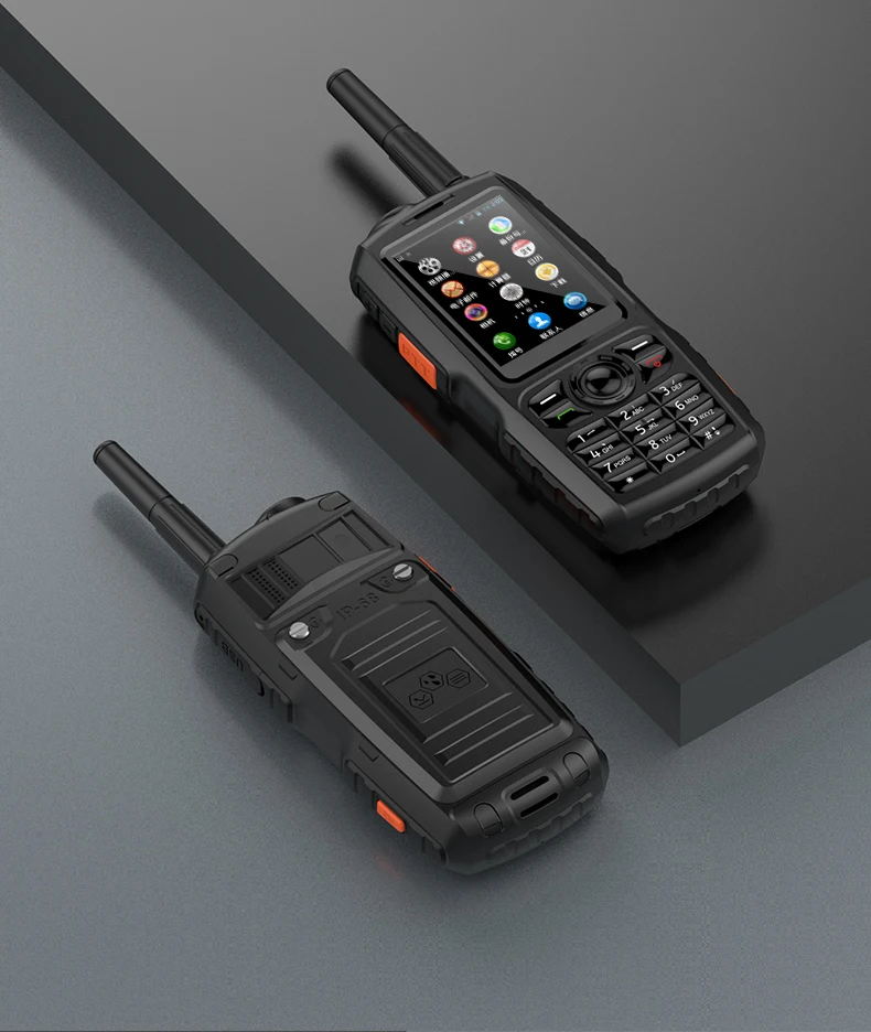 3g Wcdma Защищенный телефон Android с UHF 2W домофон PTT
