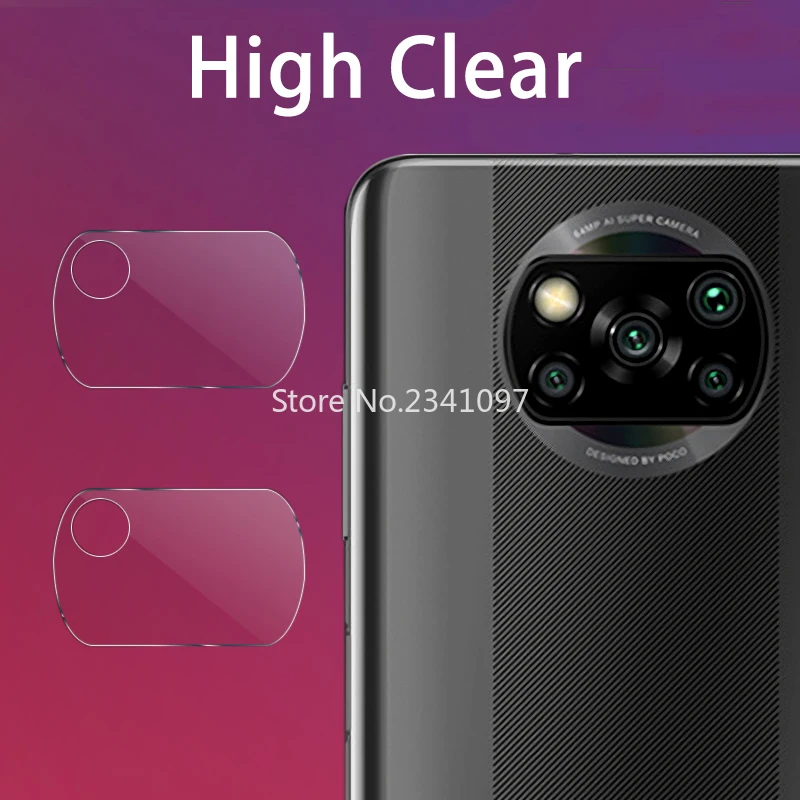 Стеклянный чехол для объектива задней камеры Xiaomi Poco X3 NFC Pocox3 Pro F3 M3 X3pro nfc M X F 3 1 Mi F1