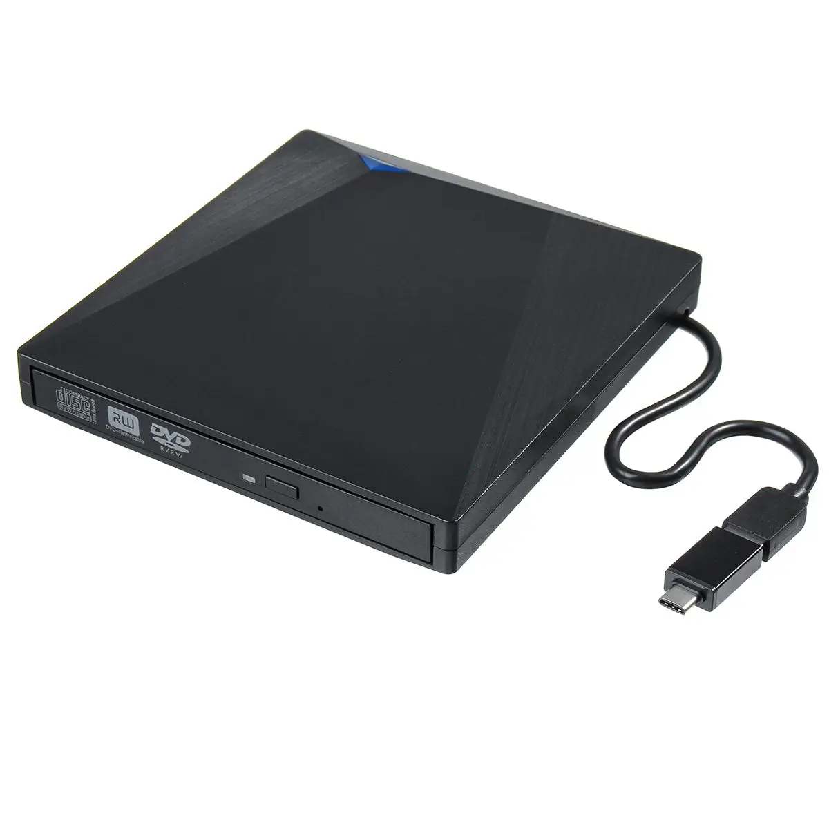 

Type-C USB 3.0 External DVD Drive 5Gbps High Speed Ultra-slim Portable CD/DVD RW ROM External Drive For Laptop Windows XP/7/8/10