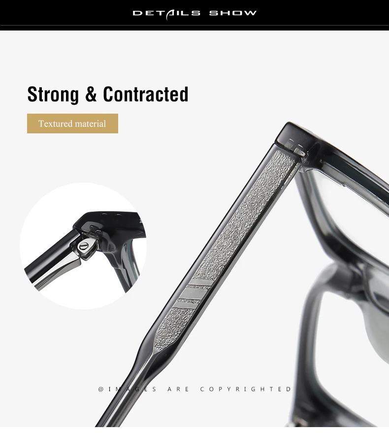 

2021 new Blu-ray glasses box retro glasses unisex flat mirror