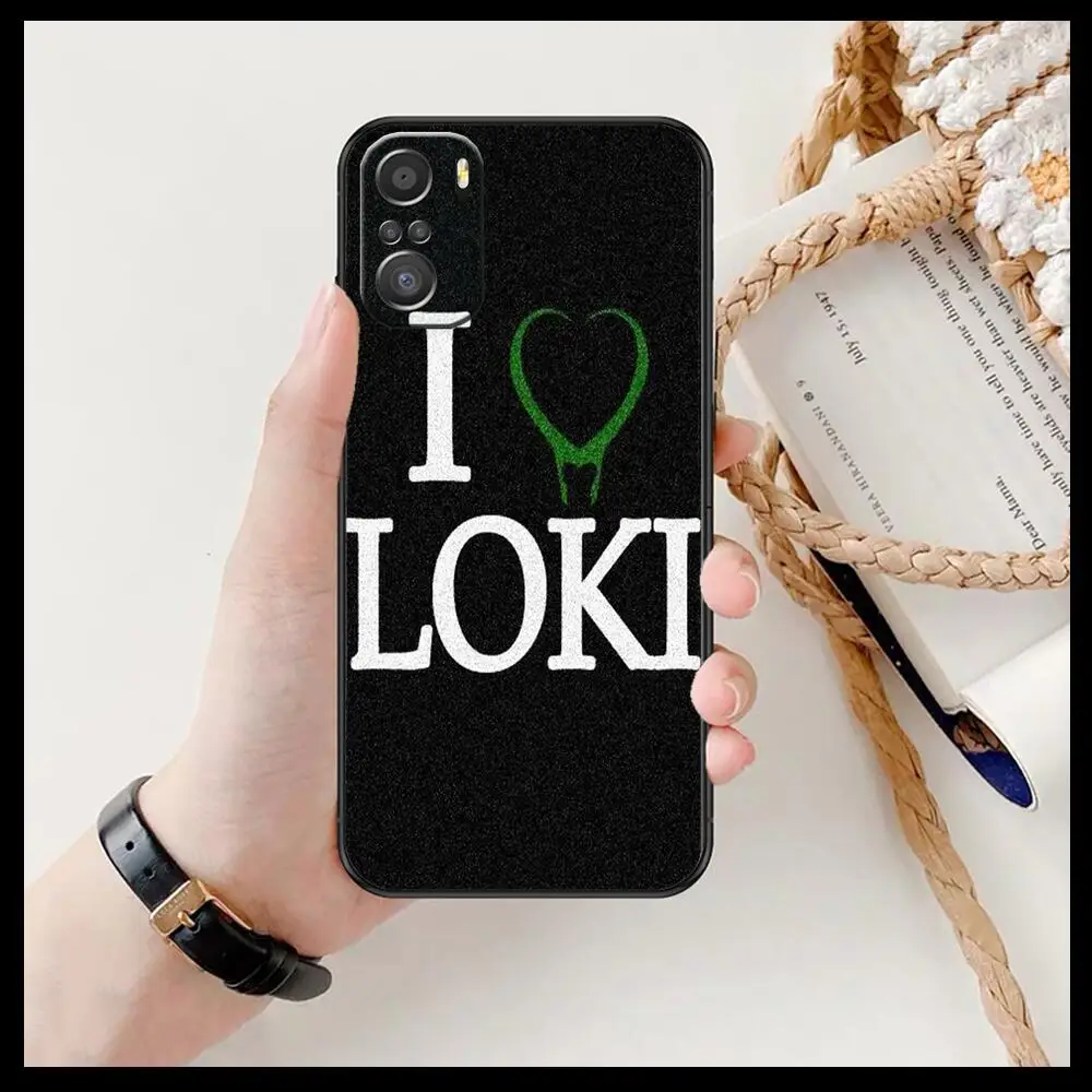 Мультяшный Loki мультяшный чехол для телефона XiaoMi Redmi Note 10 9 9s 8 7 6 5 A Pro s T черный