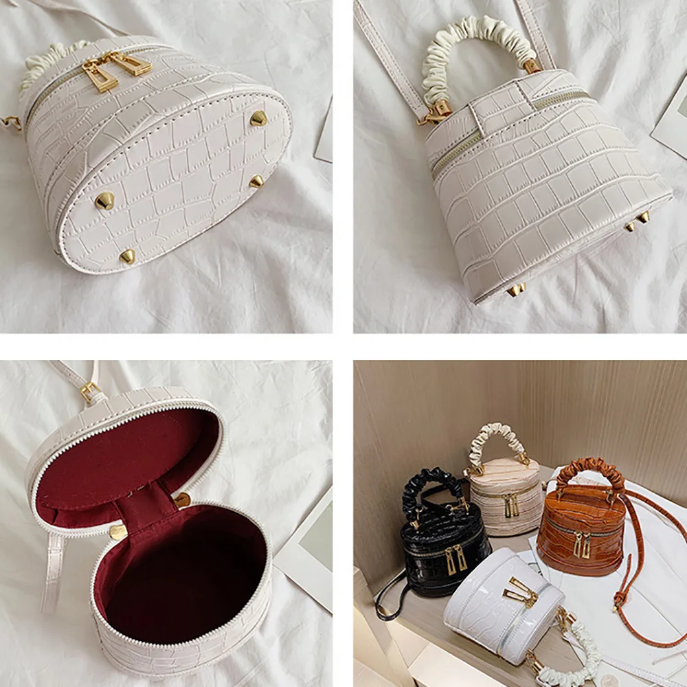 

ANOKHOGI 2020 Fashion Mini Colorful Female Shoulder Bag Hot Sale Thin Straps Metal Lock Handbag ZX50