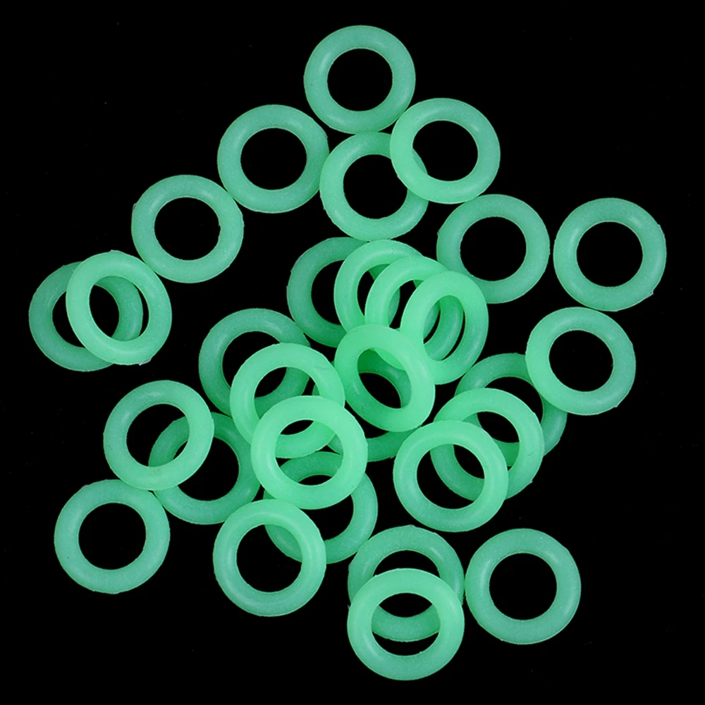 10 шт. силиконовая светящаяся палатка кольцо для гвоздей о-образное удочки