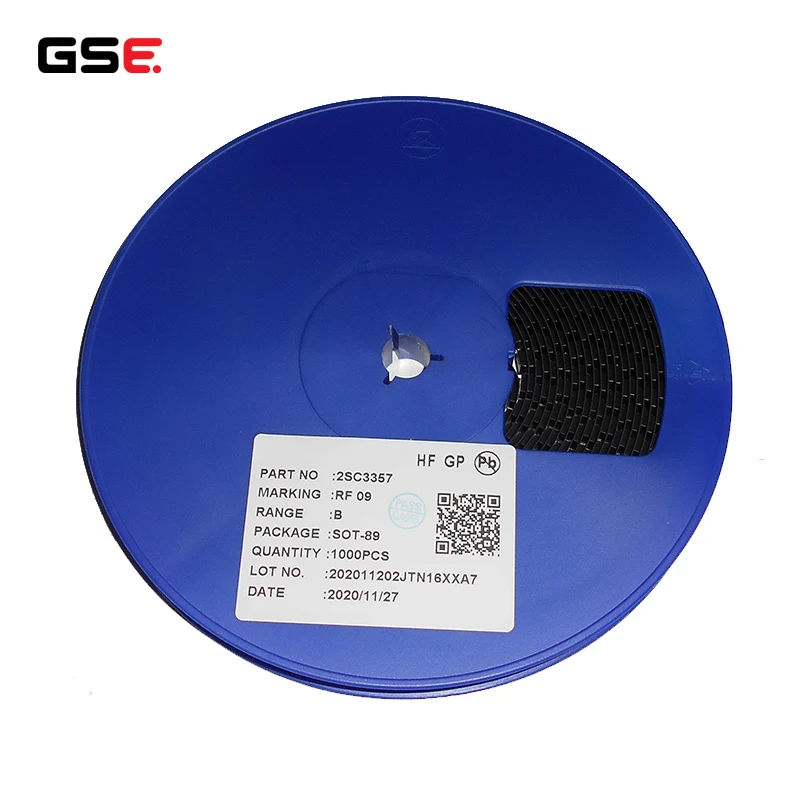 

2SC3357 RF SOT-89 SMD HF Низкошумный транзистор FT 6,5G Высокочастотный транзистор новый 100 шт./лот