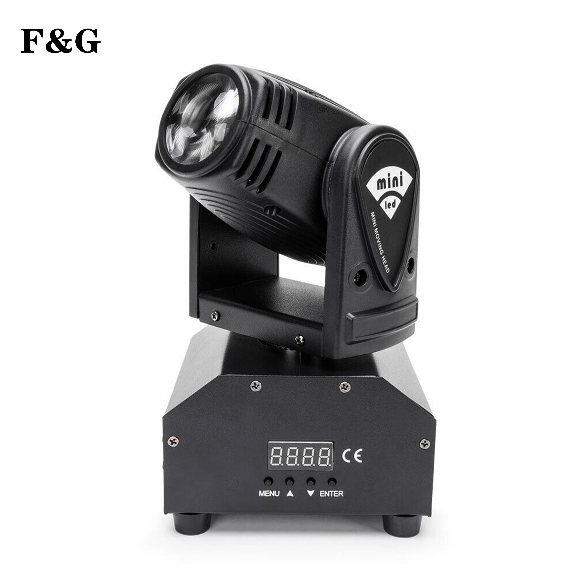 Hot Sell mini LED 10W Spot Beam Moving Head Light Lyre DMX512 Stage Light Stroboscope For Home Entertainment Professional Stage