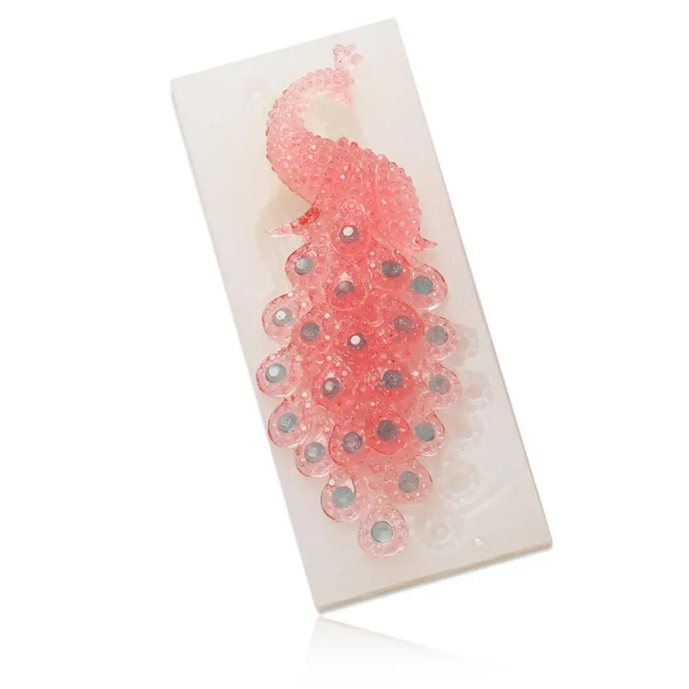 1 шт. силиконовая форма в форме павлина для украшений сделай сам | Дом и сад