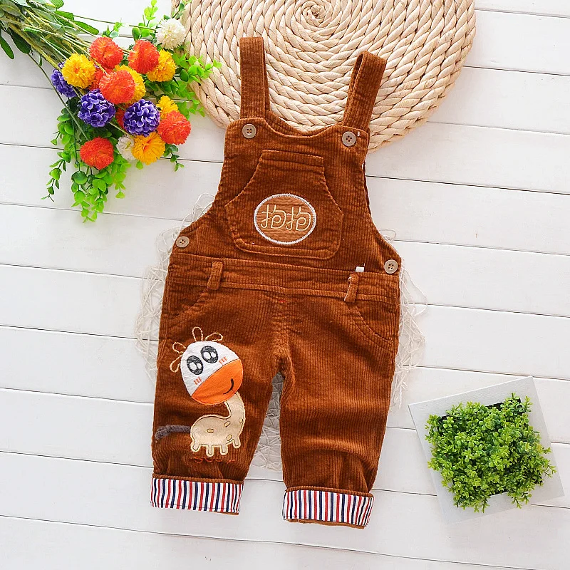 Детские штаны на осень комбинезон для малышей детский нагрудник мальчиков