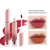 velvet matte lipstick waterproof long lasting easy to wear lip gloss moisturizing sexy lip makeup female cosmetic wholesale