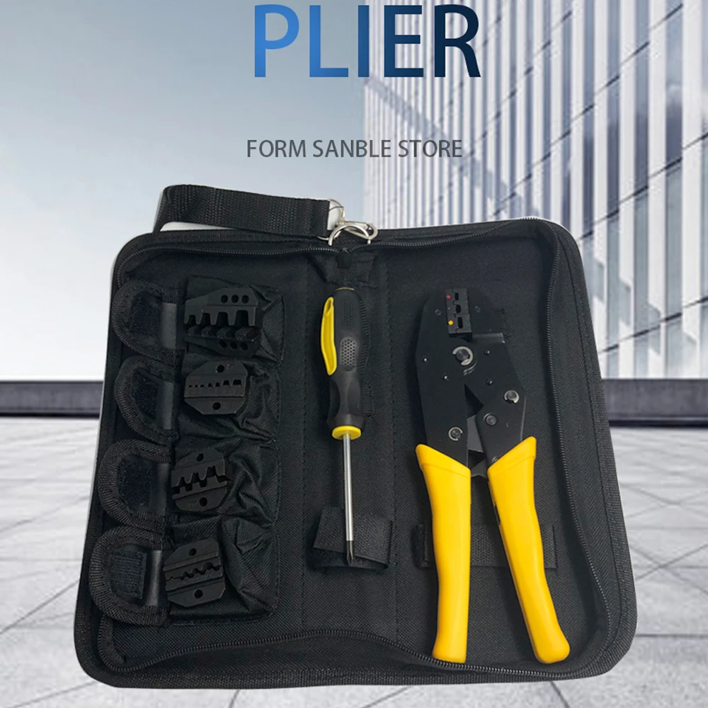 Фотоэлектрические плоскогубцы Набор отверток Модель клеммный пресс-зажим