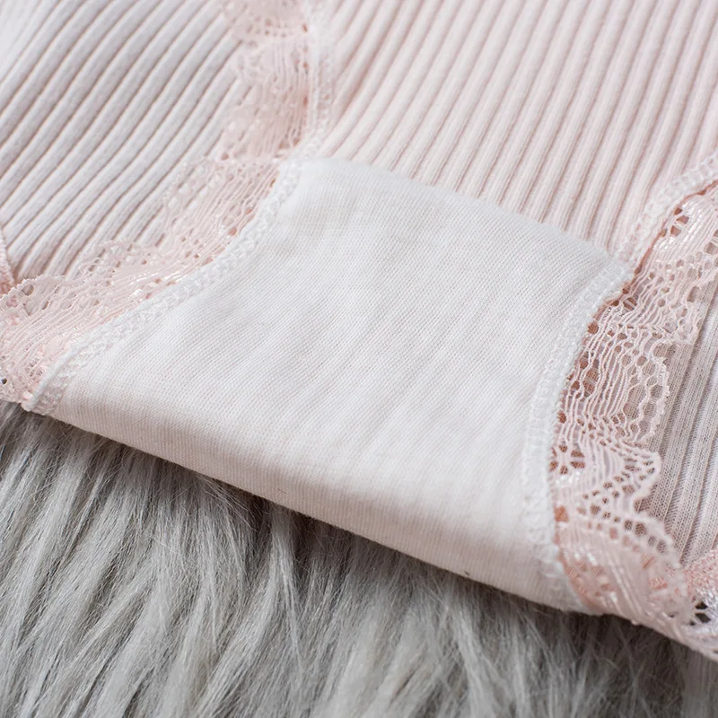 

Sexy Women Lace Panties Underwear M L XL Women's briefs thread crotch cotton breathable panty mid waist briefs birthday gifts