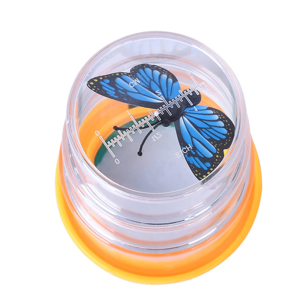 Living Box Folding Magnifier Jeweler Insect Loupe Feeding Case Transport Reptile Terrarium Habitat Plastic Wholesale Spider | Дом и сад