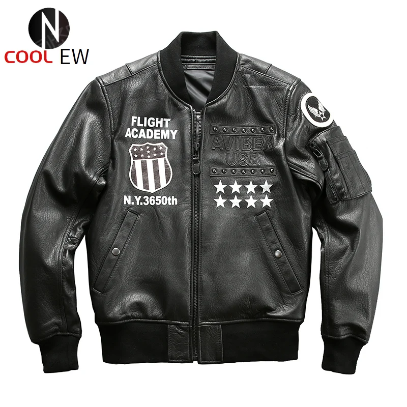 A109 прочтите описание! Куртка-пилот из натуральной козьей кожи азиатского размера