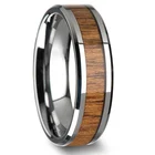 Новое кольцо с отделкой под древесину Ретро микро инкрустация под древесину Капельное масло титановая сталь одиночное кольцо ювелирные изделия подарок
