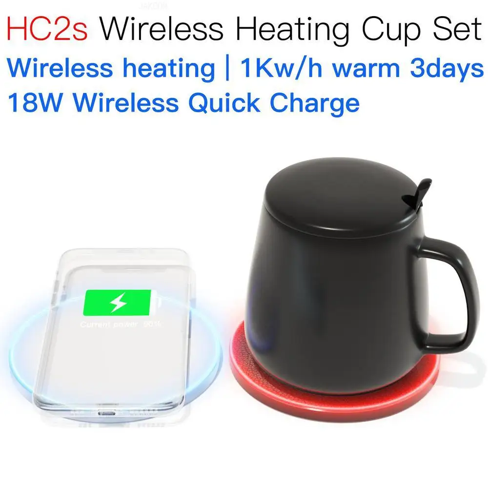

JAKCOM HC2S Wireless Heating Cup Set Newer than station de charge 45w charger room gadgets holder p50 note 10