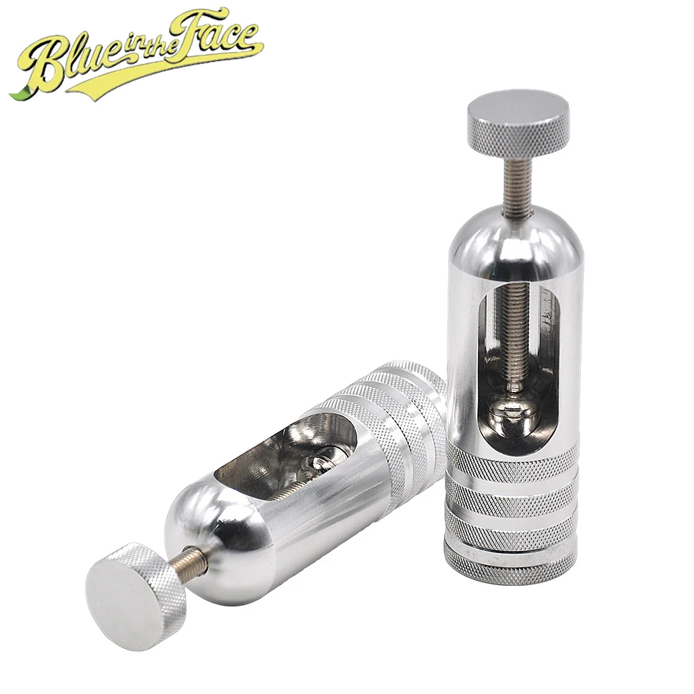 

Aluminum Alloy Tobacco Presser T Shape Metal Weed Compressor Grass Pipe tool Accessories