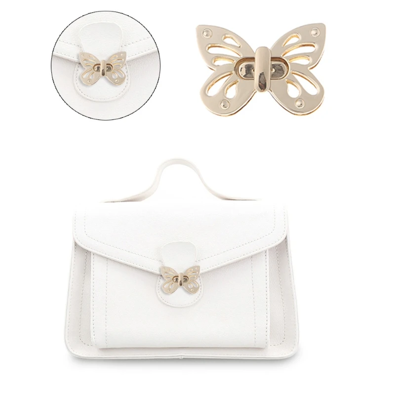 

Женская металлическая застежка-бабочка DIY с поворотным замком для сумки через плечо