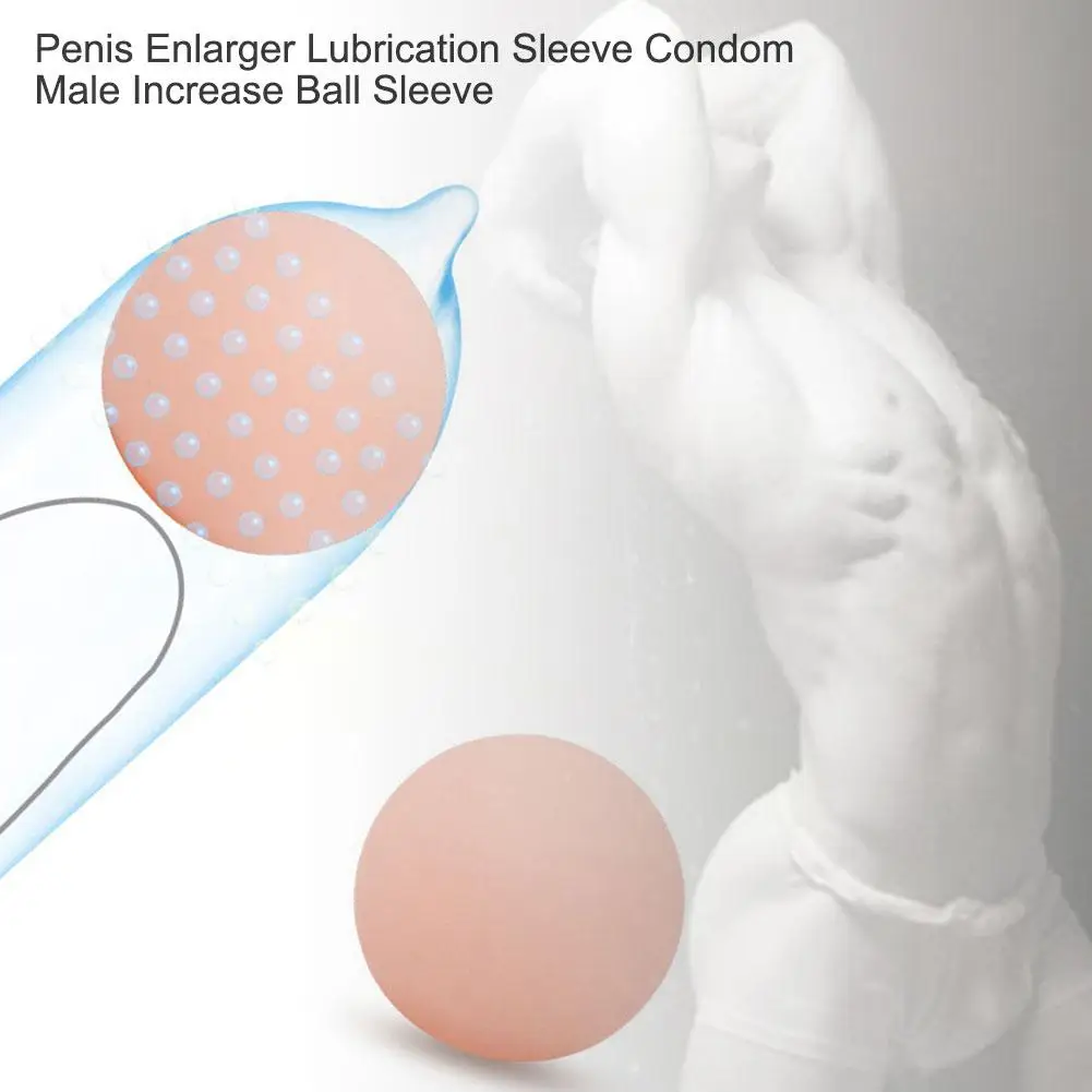 Пенис нарощенный рукав расширитель члена бусины мягкая голова презервативы