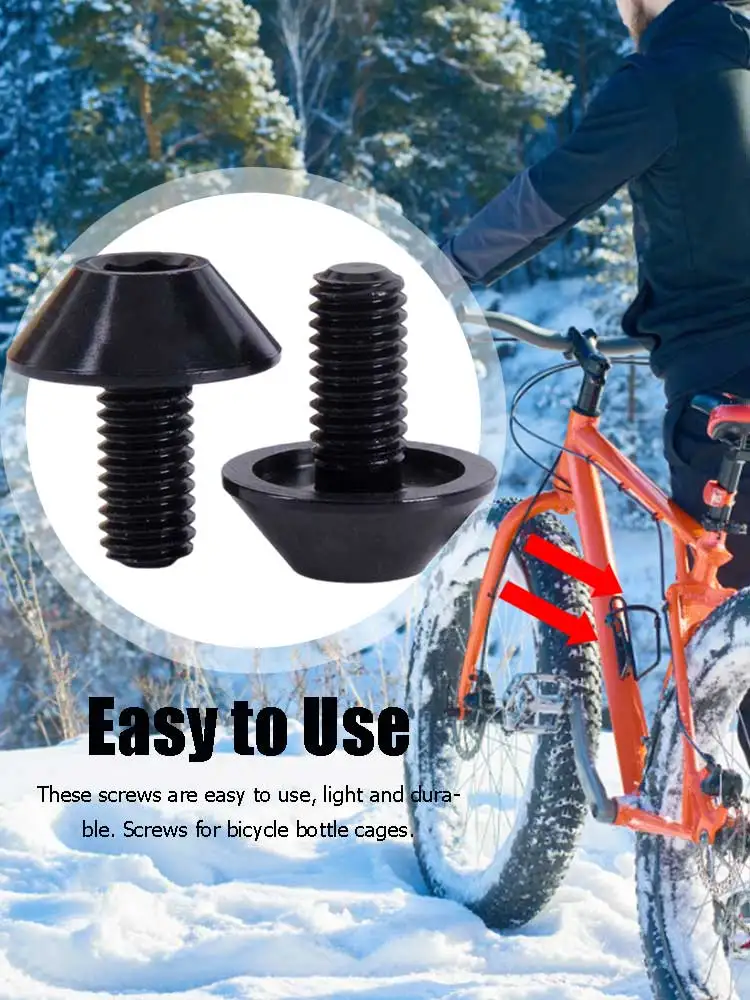 M5 * 10 держатель для бутылки из алюминиевого сплава велосипеда винты горного и