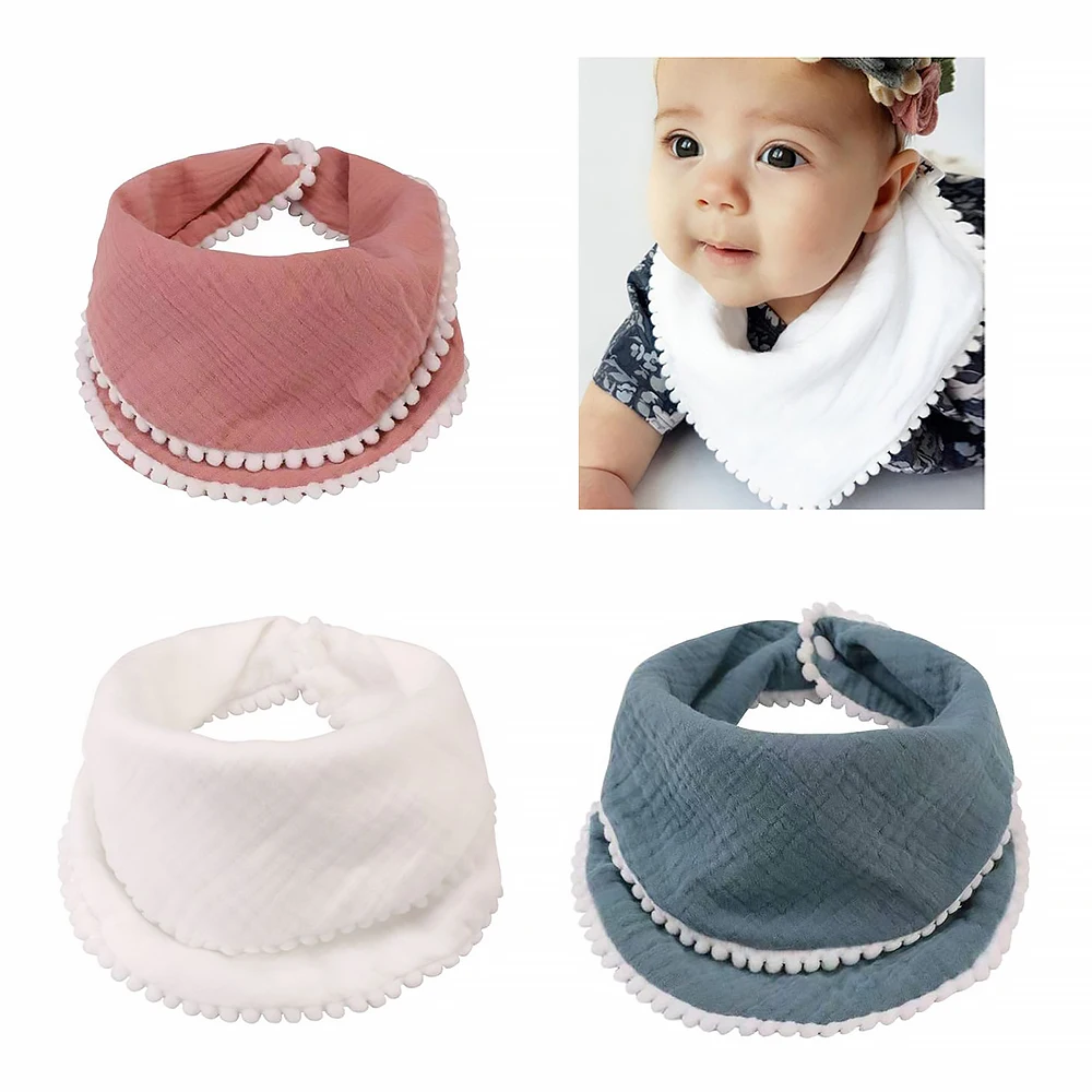 

Слюнявчик мягкий из 100% хлопка для младенцев слюнявчик для новорожденных мягкое удобное слюнявчик для кормления Слюнявчик