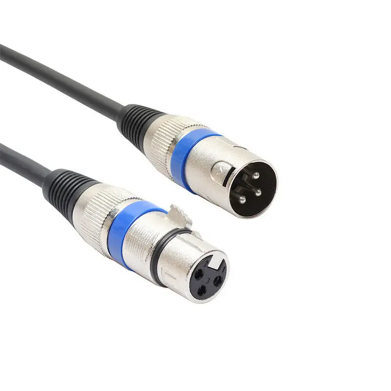 

10FT/3M XLR 3 Pin Male to Female Microphone Audio Extension Cable Extender Cord