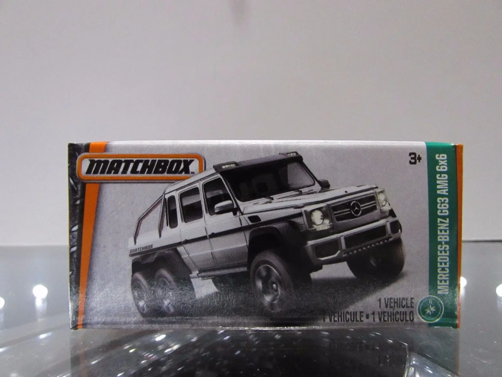 

Matchbox car 1/64 BENZ AMG 6*6 2017 G63 Alloy collection car