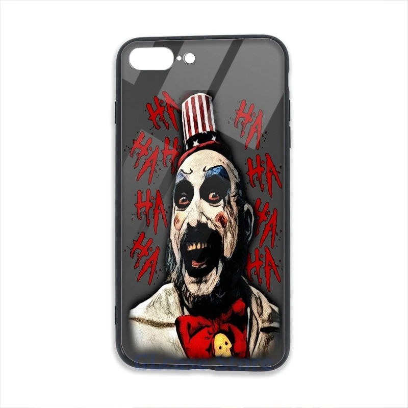 Чехол для телефона Captain Spaulding(3) iPhone 12 Pro 11 X XR XS Max 8 7 6 6s Plus 5s мягкая стеклянная задняя