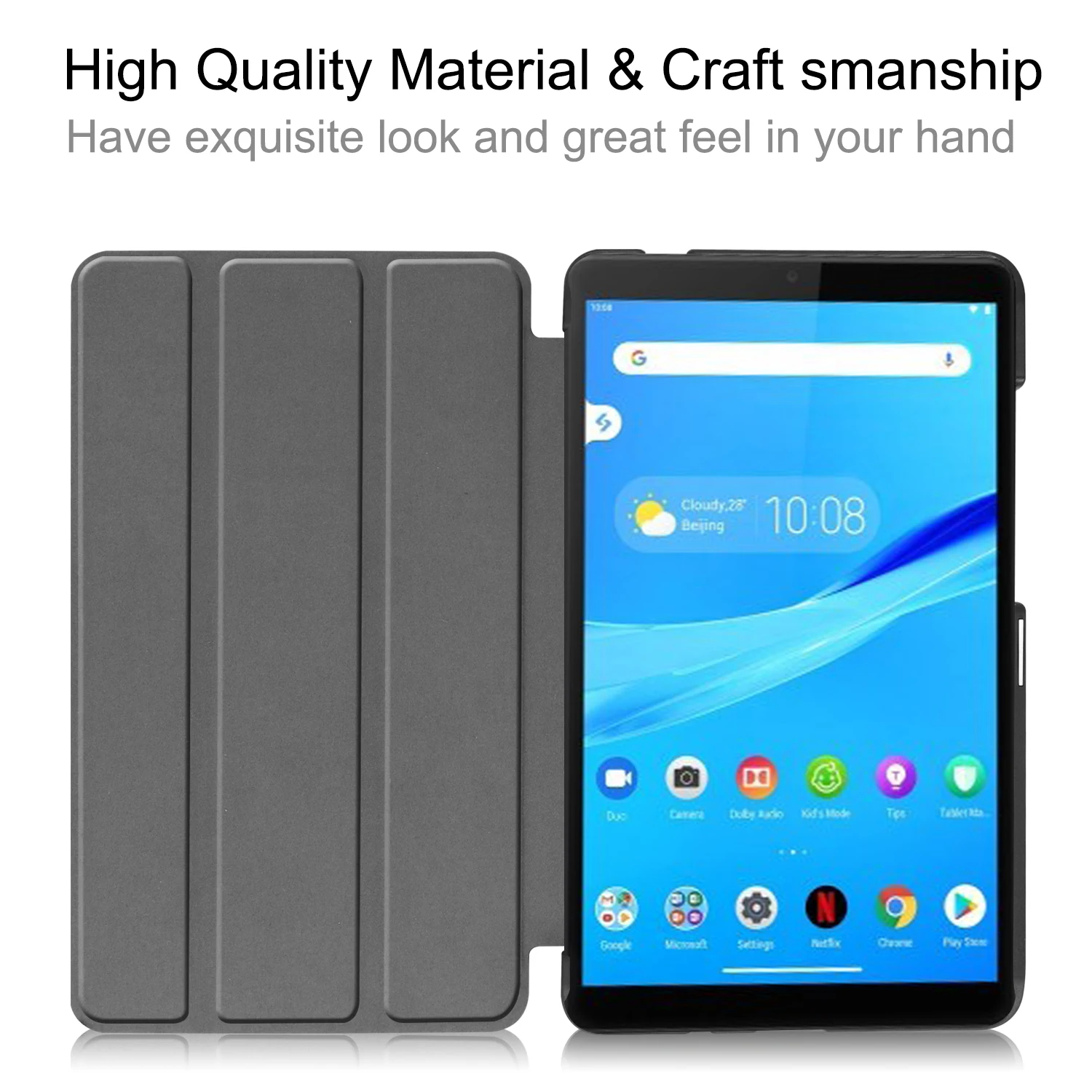 Умный Магнитный чехол для Lenovo Tab M7 планшета с диагональю 7 дюймов подставкой