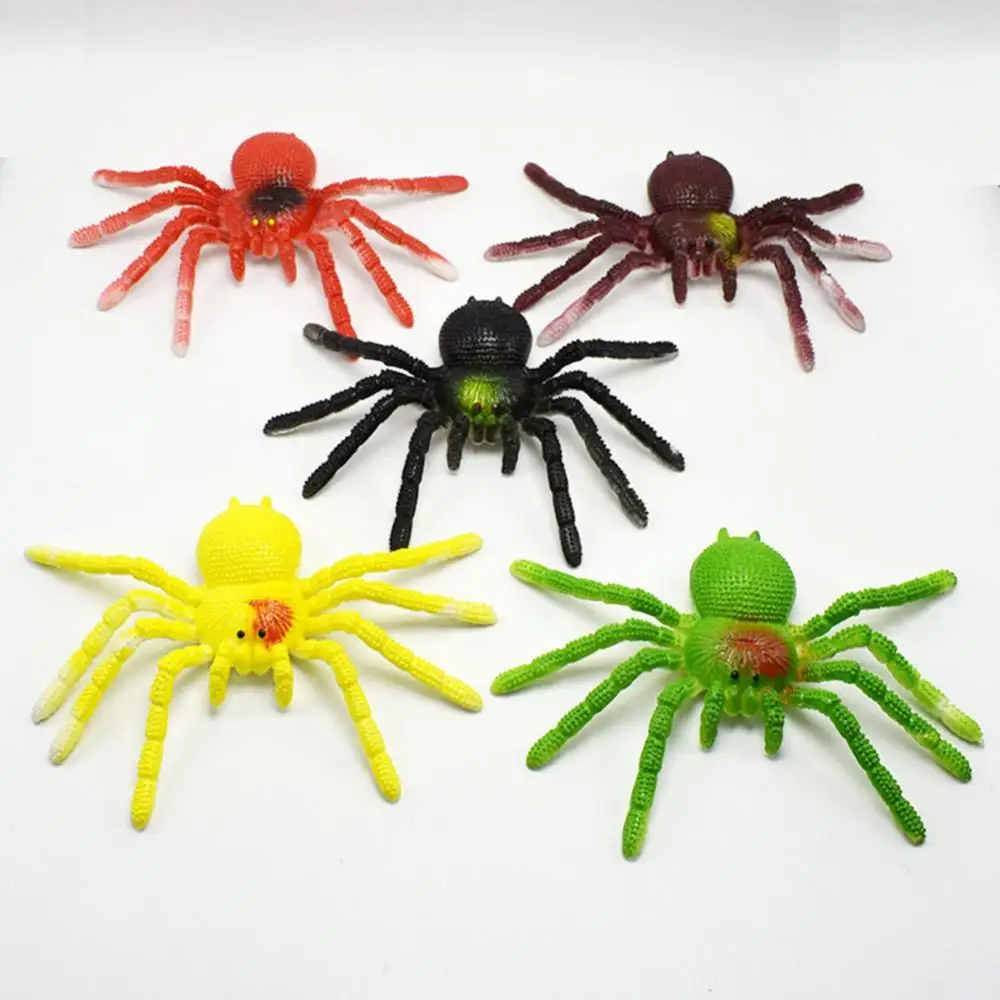 

15cm Fake Realistic Scary Spider Model Toy Halloween Party Joke Tricky Props