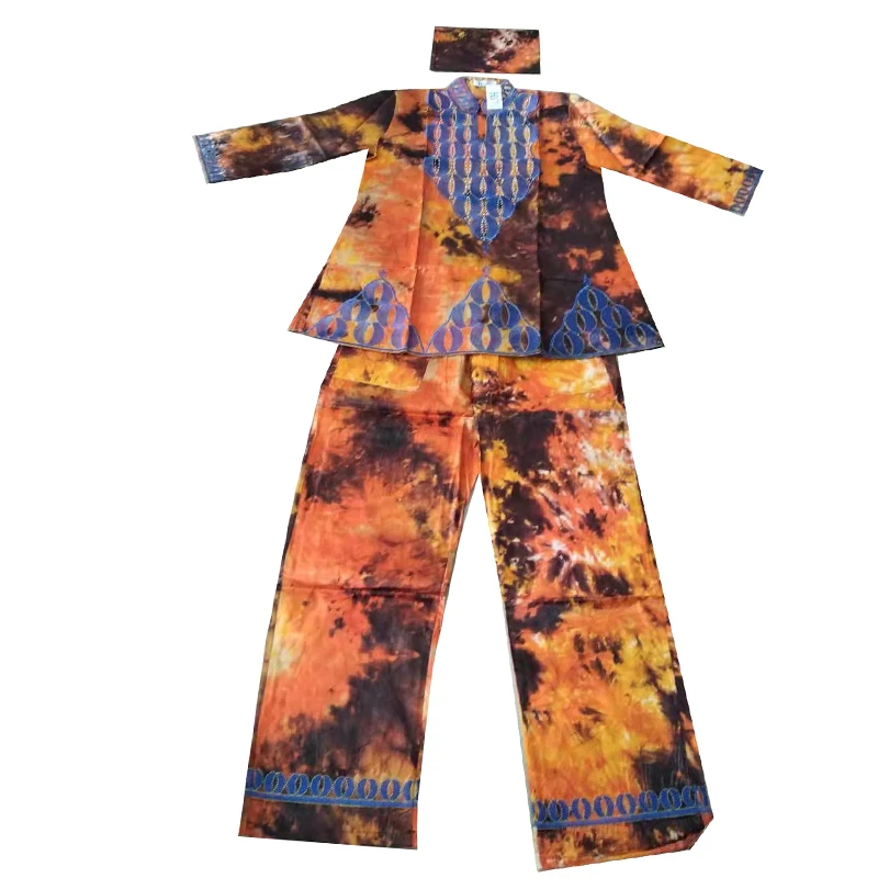 MD 2021 South Africa Ladies Clothes Bazin Riche Dashiki Attire Embroidery Pants Suit Traditional Women Clothing | Тематическая