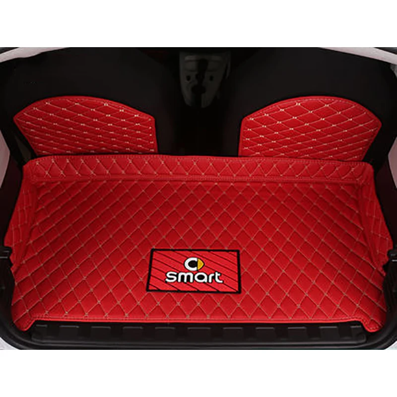 

Car Trunk Mat Interior Decoration Protection Pad For Mercedes Smart 451 450 Fortwo Car Styling Accessories Waterproof Carpet