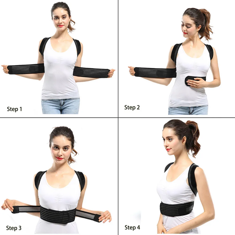 Tcare 1 шт. Корректор осанки многослойное украшение на шею в Поддержка брекет