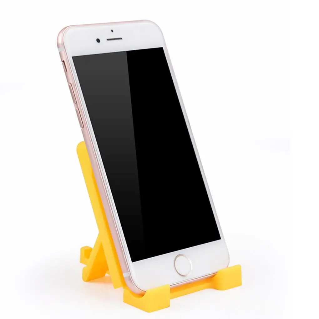 1PCS Универсальный пластиковый держатель для телефона Подставка для iPhone 7 8 X для samsung для смартфона Xiaomi Candy Кронштейн для мобильного телефона - Цвет: 1PCS