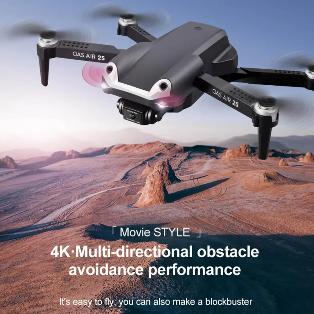 

Дрон Радиоуправляемый с Wi-Fi, Fpv и двойной камерой 4K HD