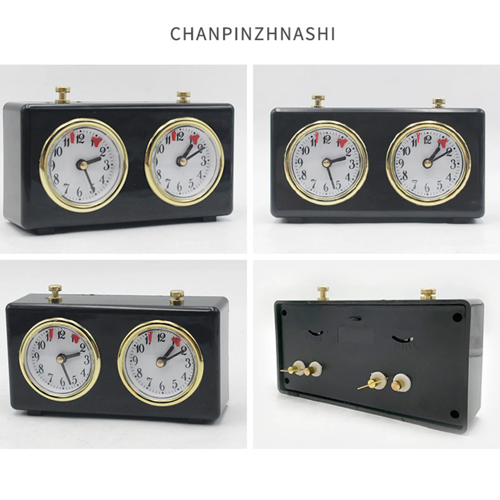 

Retro Accurate Portable Competition Game Timer Mechanical Game Counting International-Alarm Timer Chess Clock Competition Tools