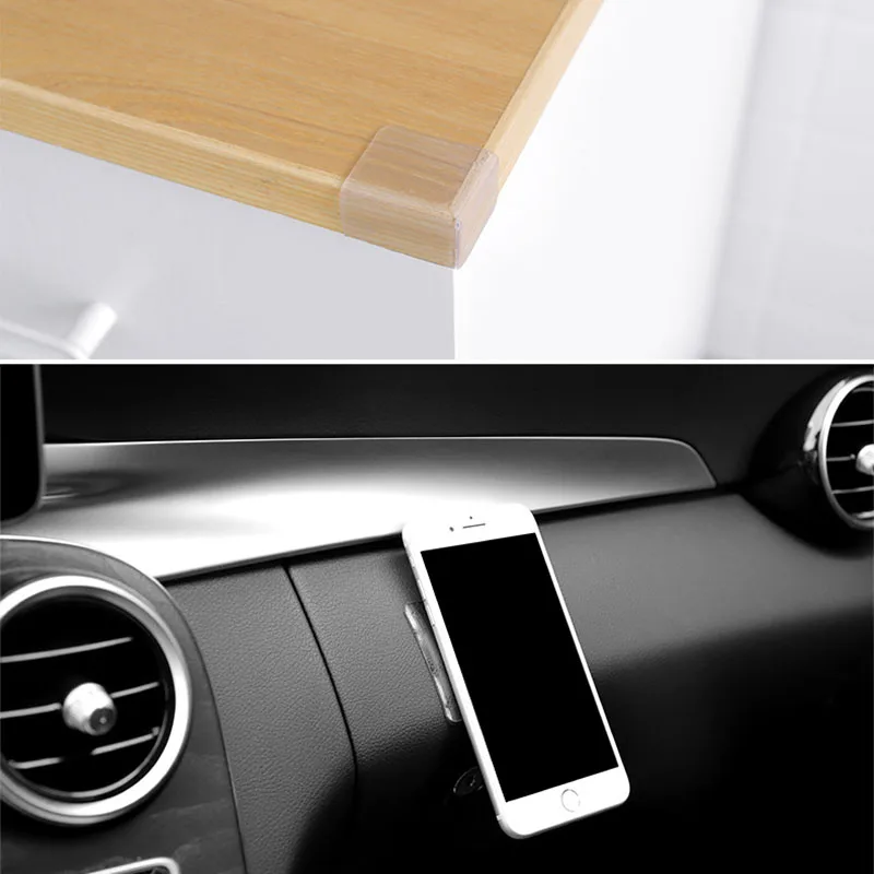 20 шт. двусторонний прозрачный крючок для плитки | Дом и сад