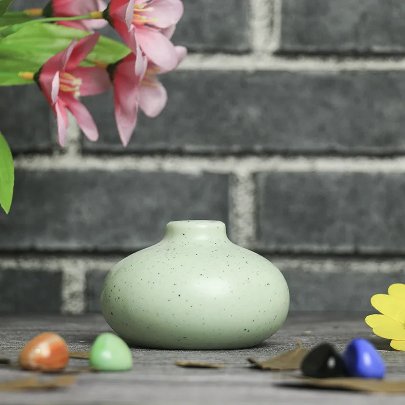 Ваза для цветов мини Керамическая Настольная украшение офисного стола