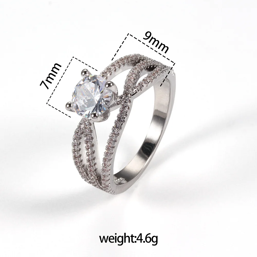 Лидер продаж модные кольца в виде шести когтей классические женские ювелирные