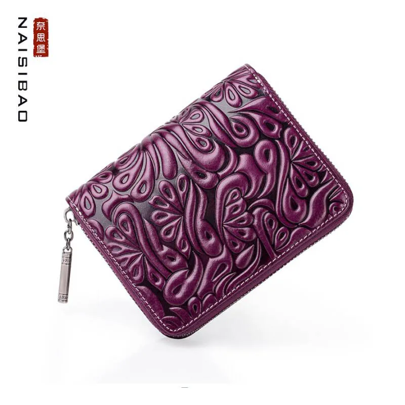 NAISIBAO новая Противоугонная щетка сумка для органной карты Женская многокарточная