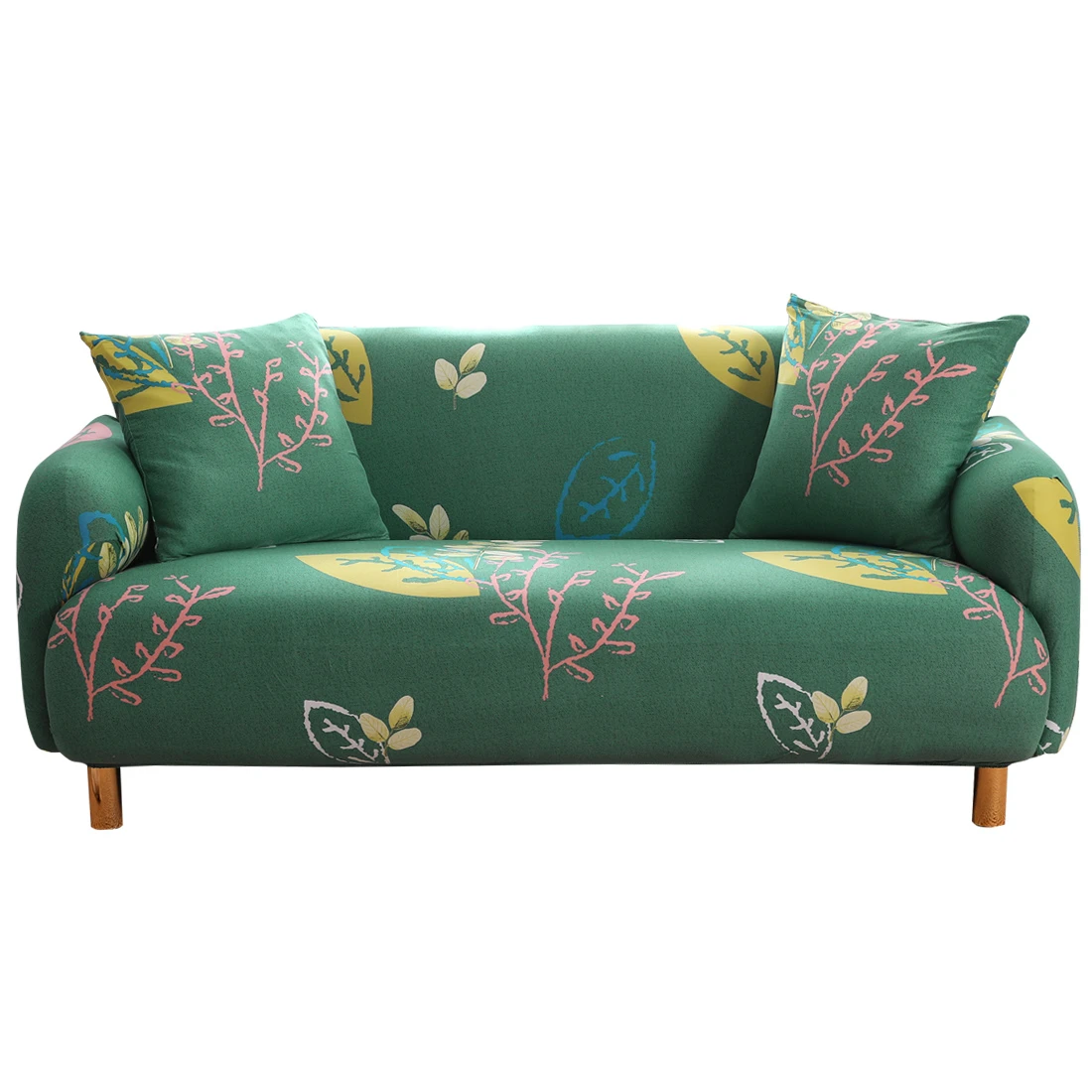 Европейский дизайн с перьями чехол для дивана эластичным противоскользящим