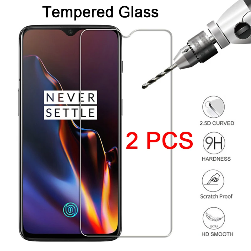 

2 шт., стекло для Oneplus 7 T, закаленное стекло для Oneplus 7, жесткая Защитная пленка для экрана, стекло One plus 7 T, защитная пленка